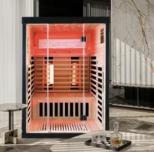 Portable Home Hemlock Sauna Room 2100W Far Infrared Detox Saunas