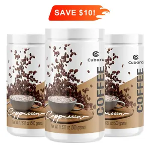 Cappuccino Flavor Beverage Creamy with L-Carnitine a Dietary Supplement Product