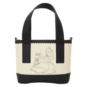 Loungefly Sketch Mini Tote Crossbody Bag