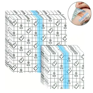 50pcs Waterproof Wound Patches, Transparent PU Film Bandage, Breathable Shower Protection, All Season Universal Sports Gear