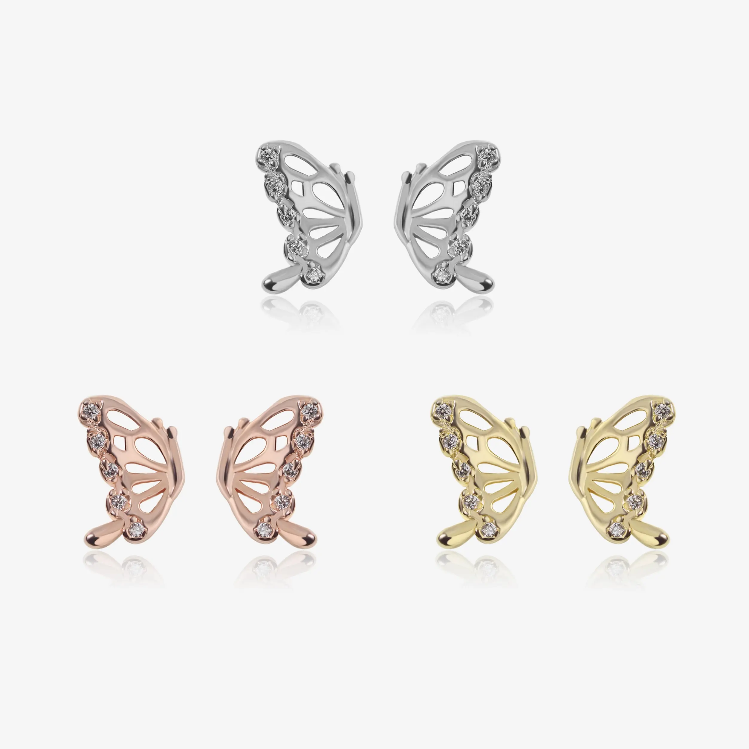 My Other Half Butterfly Earrings