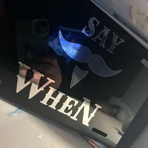 “Say when” Doc holiday/ license plate