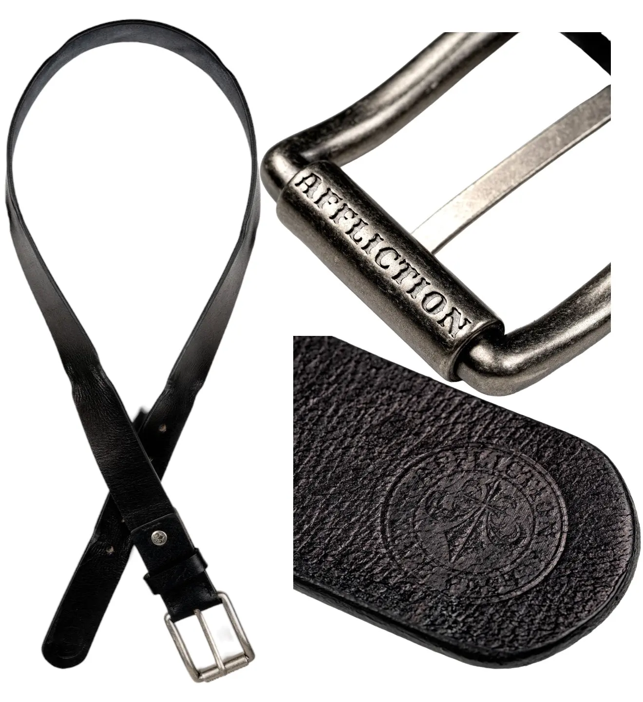 Men's Western Black Leather Belt with Engraved Fleur-de-lis Buckle, 38mm Hand-Stitched Adjustable Fashion Accessory, Western Belt Buckles, Adjustable Belts