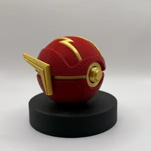 Red and gold- 3D printed clicker fidget