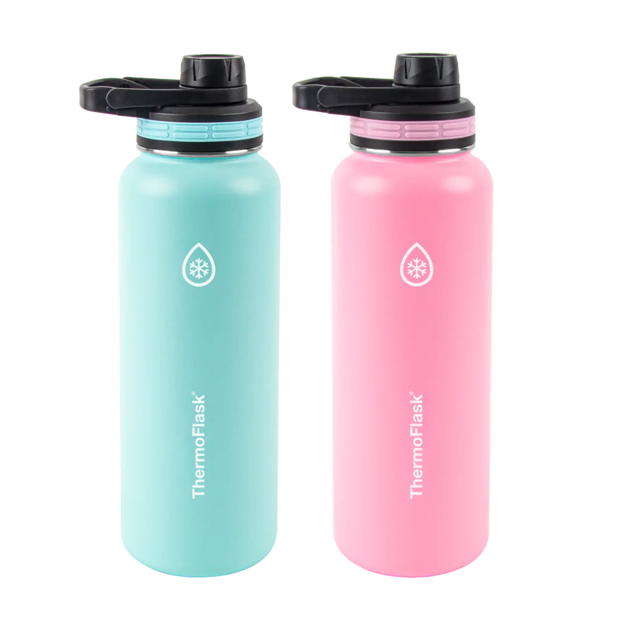 Savings Bundle 2 Pack 40oz Bottle w/ Chug Lid - Sky + Strawberry