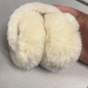 Winter Foldable Ear Warmer, Ear Protectors, Thick Soft Fleece Material, Random Color, Suitable for Commuting, Cycling, Skiing, Outdoor Activities