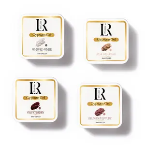 LR PRO LINE Gypsum Gel Nail Polish, 5ML Nail Care Beauty Product, Realistic Coverage, 60s UVLED-Cured Manicure Art Item, Beauty Products