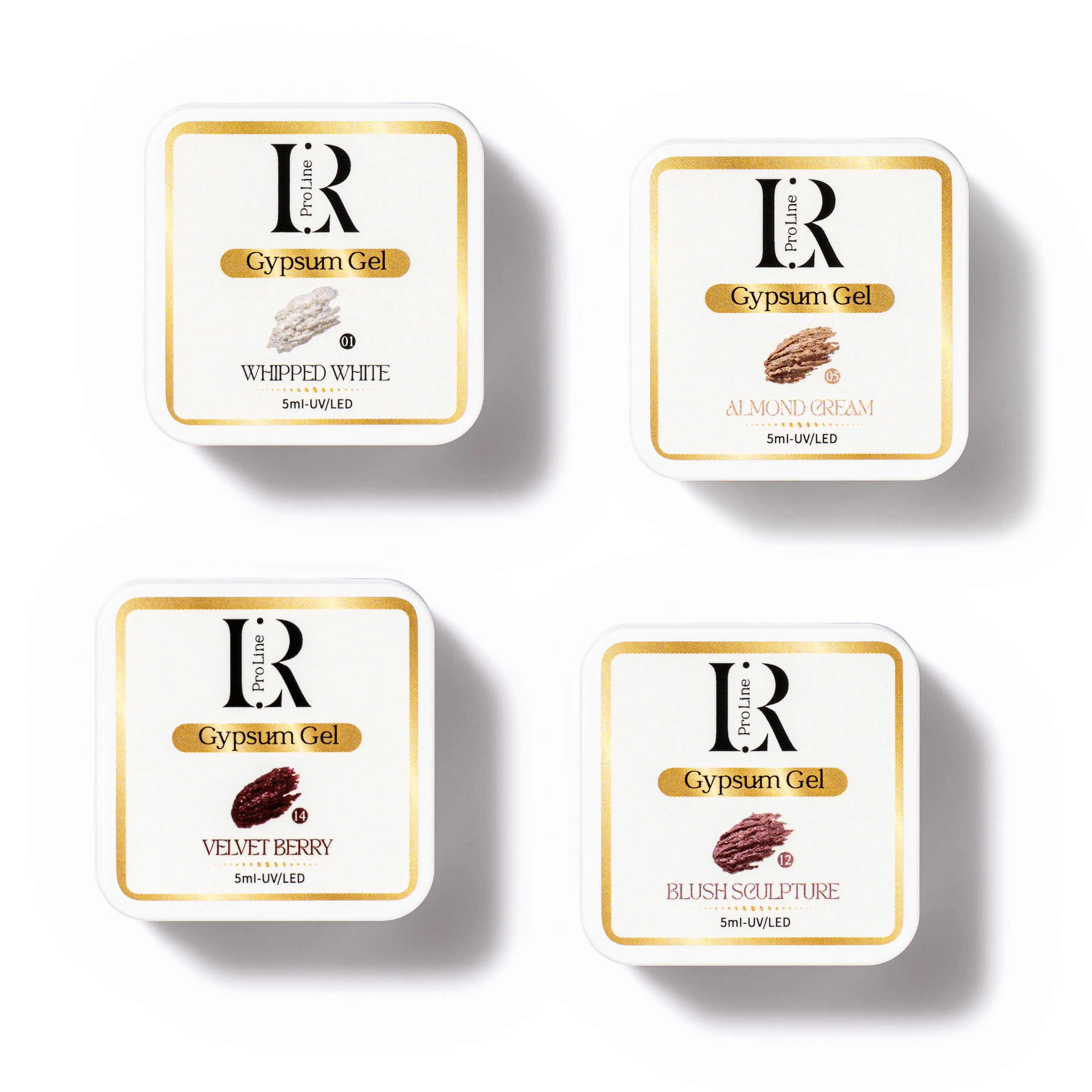 LR PRO LINE Gypsum Gel Nail Polish, 5ML Nail Care Beauty Product, Realistic Coverage, 60s UVLED-Cured Manicure Art Item, Beauty Products, Nail Art, Cosmetic