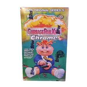 Topps Chrome Series 5 Garbage Pail Kids Hobby Box - 1986 Original Series 5 with Exclusive Refractor Parallels