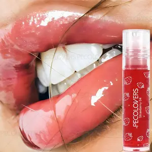 1PC Glossy Lip Gloss, Nourishing, Long-Lasting, Fruit Smell, Roll-on Lip Oil Lip Makeup, Hydrating Moisturizing Lip Makeup for Everyday & Formal Events