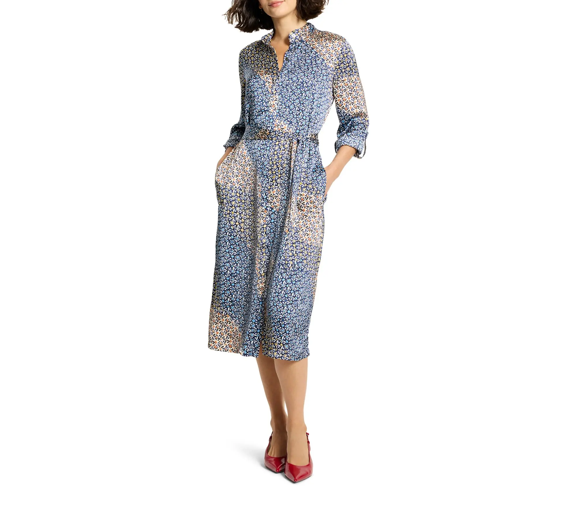 NIC+ZOE Monogram Mix Blair Dress