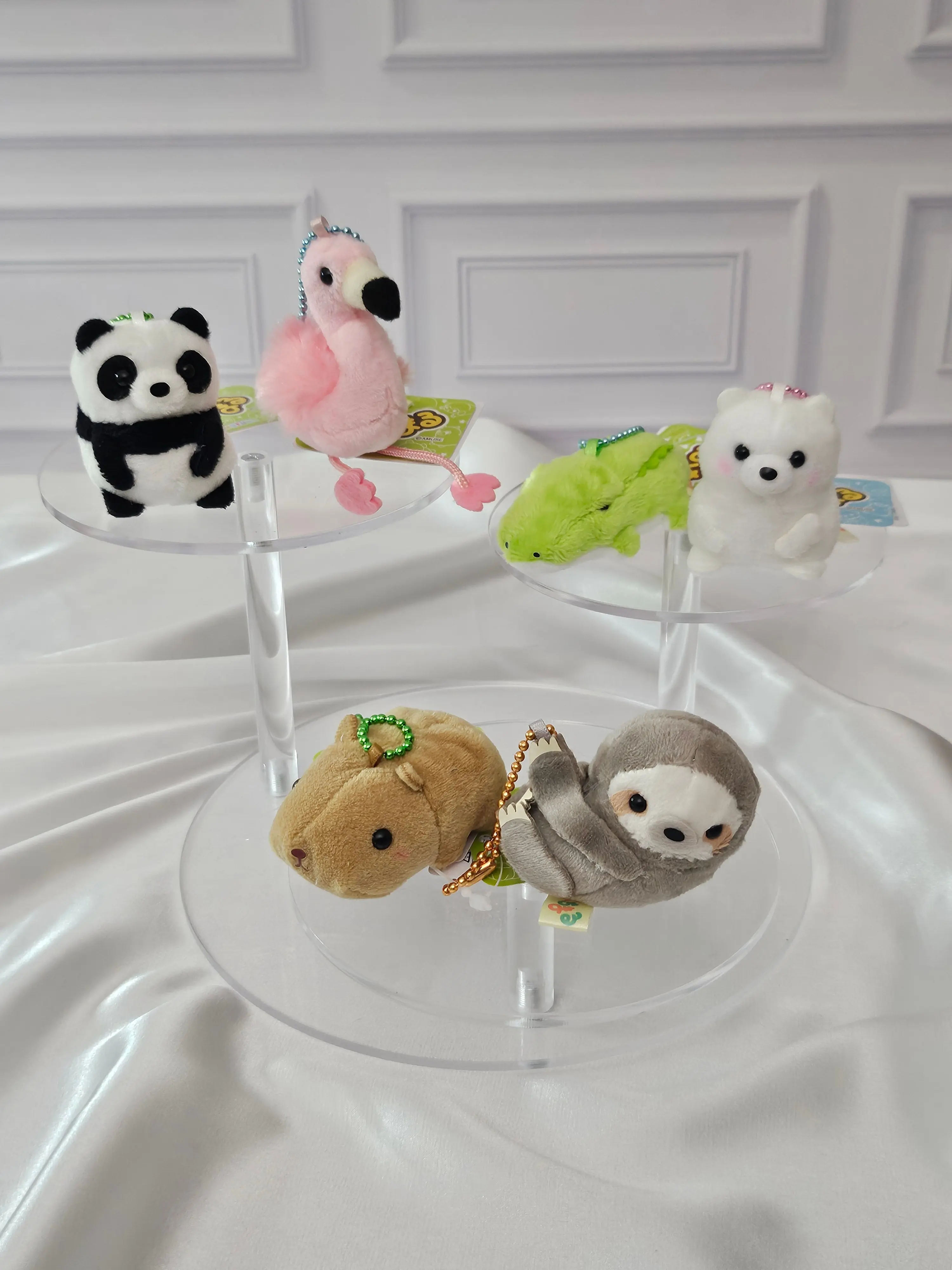 Zoo Animals - Puchimaru - Mini Animal Bean-filled Plush Keychain