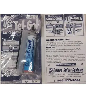 TG-1 20 cc Syringe Ultra Tef-Gel   Corrosion Eliminator And Anti-Seize Lubrican