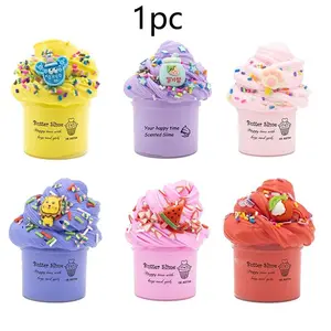 Butter Slime Slime Kit Cloud Slime Scented Slime DIY Fluffy Foam Glue Cotton Mash, Perfect for Party Gifts