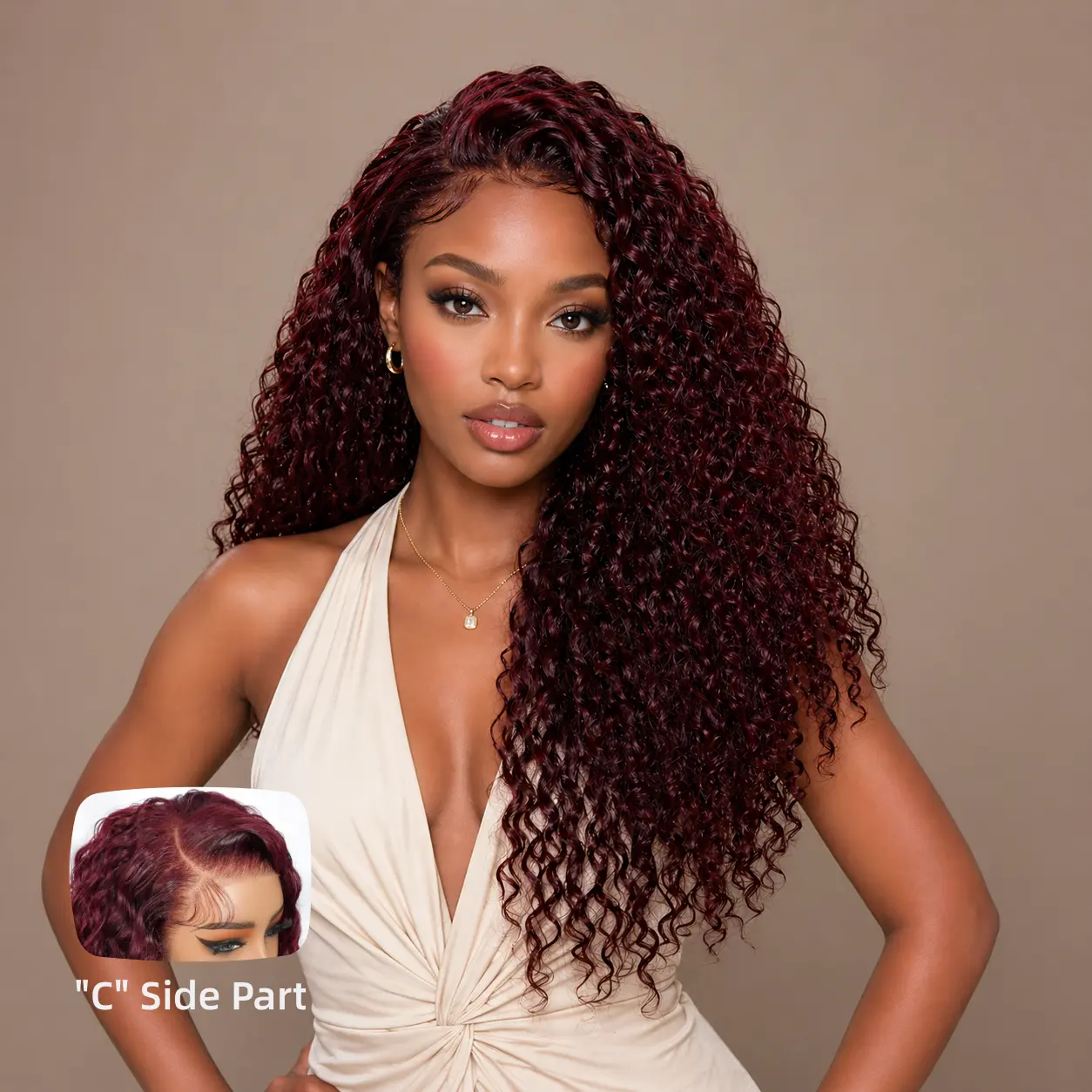 [New] AliPearl Hair Glueless 200%Density Side Part Style Vantage Cherry Red Deep Wave Wig 13x4 Lace Frontal Wigs Pre Cut Lace Ready To Go Colored Wig Human Hair #TikTokShopBackToSchool #SoHoChic