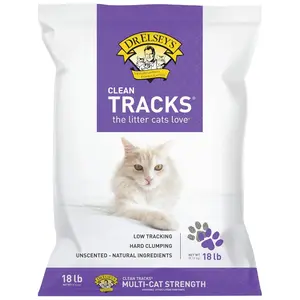 Dr. Elsey's Clean Tracks Clumping Clay Cat Litter 18 lb. Bag