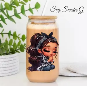 Praying Cutie - UVDTF Decal for cups/hard surfaces sticker Creative Craft Kit
