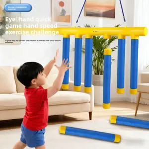 SKYQITIAN Hand-Eye Coordination Grasping Stick Toy - Kids' Concentration & Reaction Training Tool, Sensory Integration Activity, Parent-Child & Family Fun Game