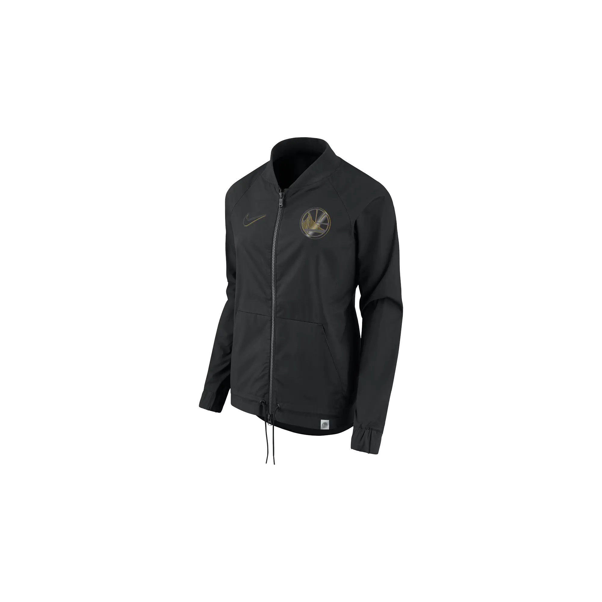 NBA Golden State Warriors Bomber Jacket WMNS "Black" 862368 010