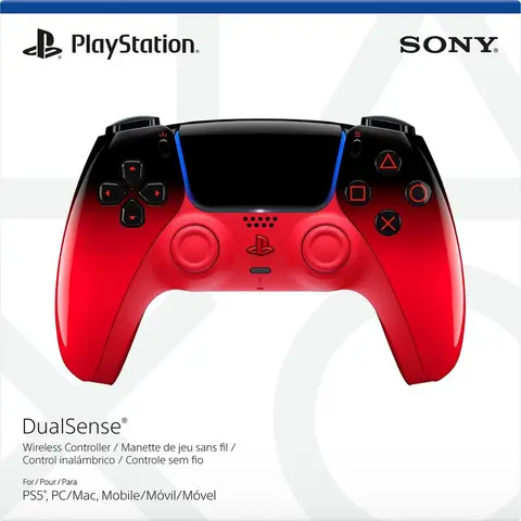 Sony PlayStation 5 DualSense Wireless Controller - Techno Red