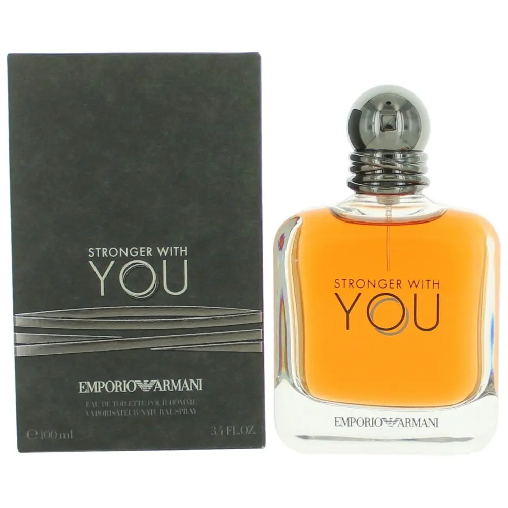 Emporio Armani Stronger With You by Giorgio Armani for Men - 3.3 oz EDT Spray