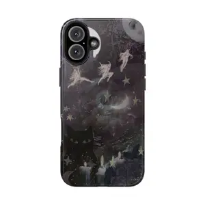 Ghostface Phone Case in Retro Horror Movie Style – Iconic Mask & Bloody Art, Halloween-Inspired Tough Case – Gift for Scary Movie Fans – Fits iPhone 16/15/14/13/12/11/X/SE & Samsung S21/S22/S23/S24 Series