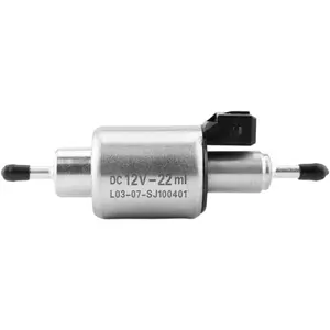 Universal  Air Heater Diesels Pump, 12V/24V Pulse Metering Gas-Diesel Inline Electric  Pump Kit for 2-5KW Webasto Eberspacher