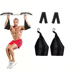 Hanging Abdominal Muscle Building Equipment, 1 Set Hanging Ab Straps, Abdominal Training Equipment, Fitness Equipment for Home Gym
