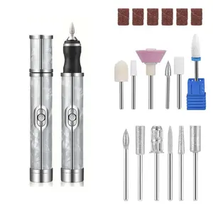 Electric Nail Drill Set, Professional Acrylic Nail Filing Tools for Home Salon, Gift for Birthdays and Holidays