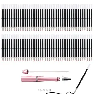 Pen Ink Refills 4 Single Pieces - Black, Blue, Red, Pink, Purple - Essential for Smooth Writing - Not Sold in Bulk - Choose Your Colors