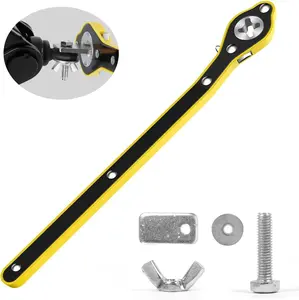 Jack Ratchet Wrench - Scissor Jack Lug Wrench,Lift Speed Handle Tool Auto Jack Ratchet Wrench Car Jack Lug Wrench for Travel Motorcycle