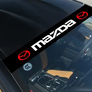 Car Windshield Sunshade Sticker for Mazda3 Axela Cx-5 Cx-4 Atenza Cx-30 Cx-8, Auto Accessories, UV Protection, Easy Installation, Sunshade For Car Outside