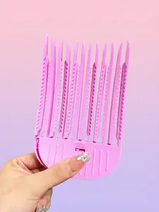 Korean Plastic Comb Hair Clip, Suitable for Forehead Bangs, High Top Volume Tool, Easy Styling, No-Trace Lazy Hair Clip for Women