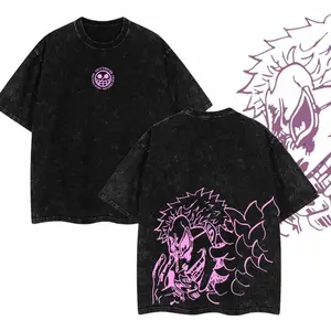 Doflamingo Tshirt, Vintage T-Shirt, One Piece Merch, One Piece Clothing, Unisex Premium Vintage T-Shirt, Manga Anime T-Shirt 4RT