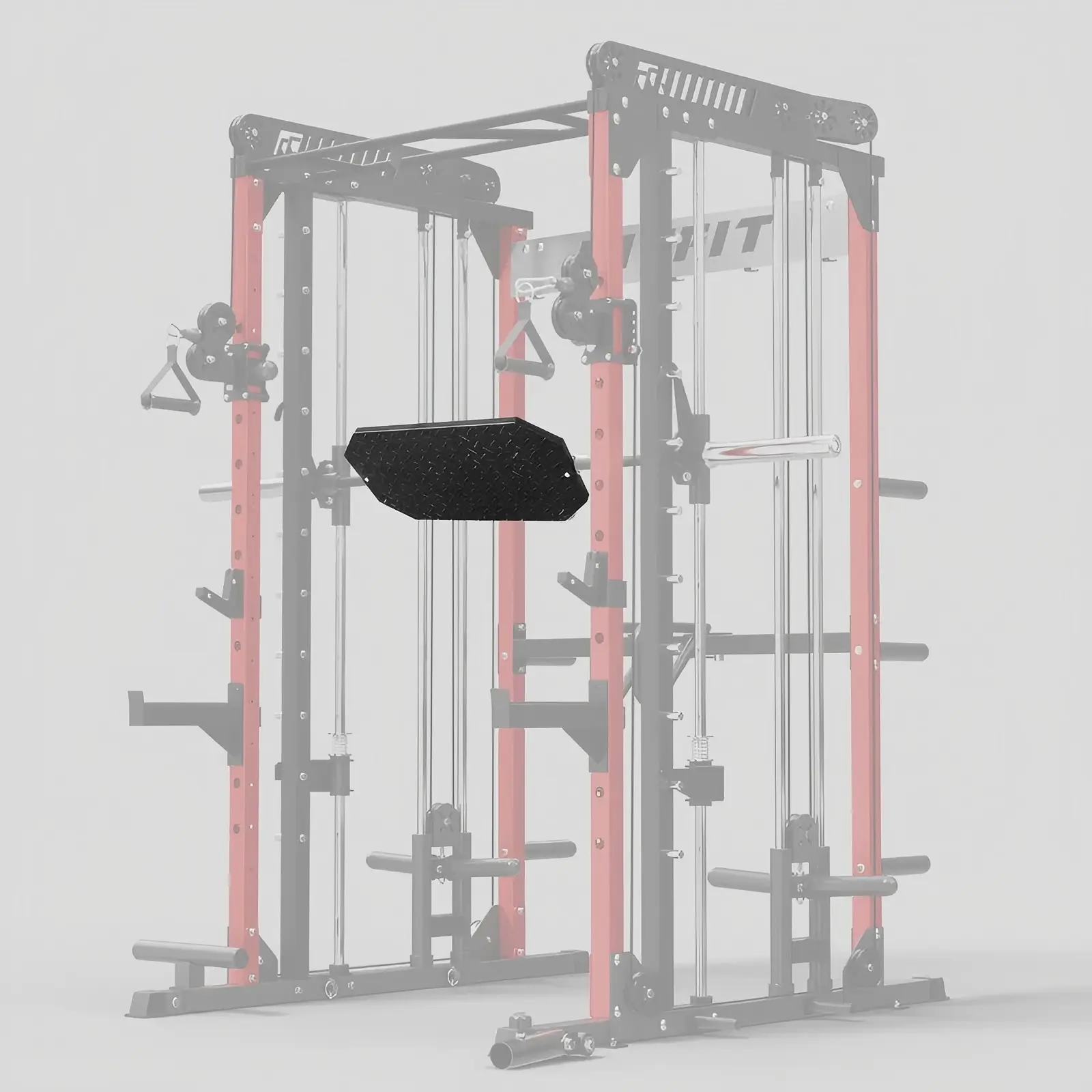 RitFit AT04 Foot Plate for Leg Press – Smith Machine Compatible, Home Exercise Equipment, Steel