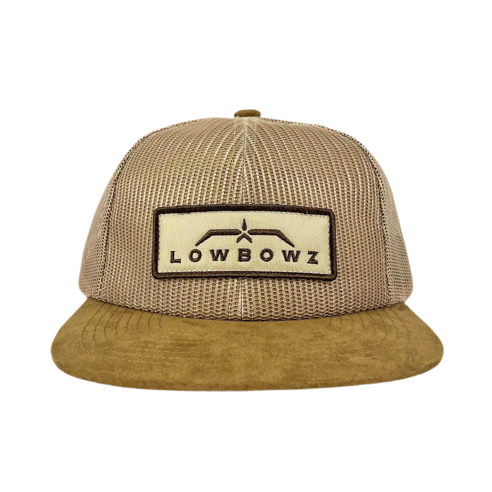 Tan Mesh Hat