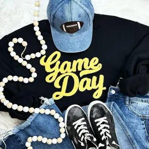 NO SPORT Yellow Game Day Chenille Patch