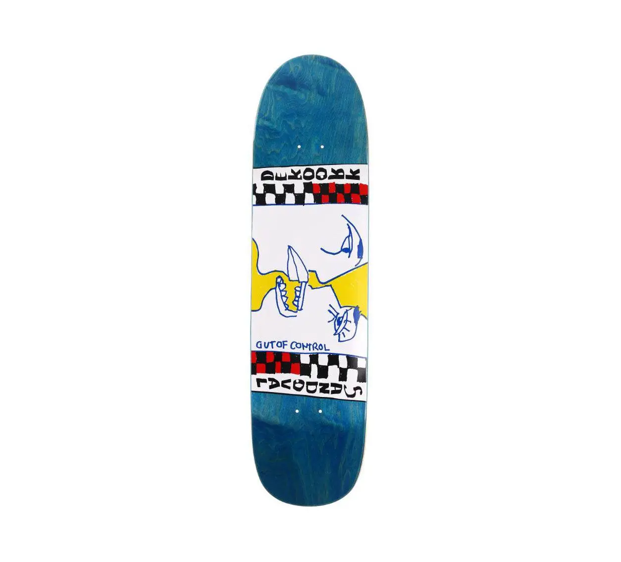 Krooked Sandoval Control Deck 8.25 - Hard Rock Maple Skateboard
