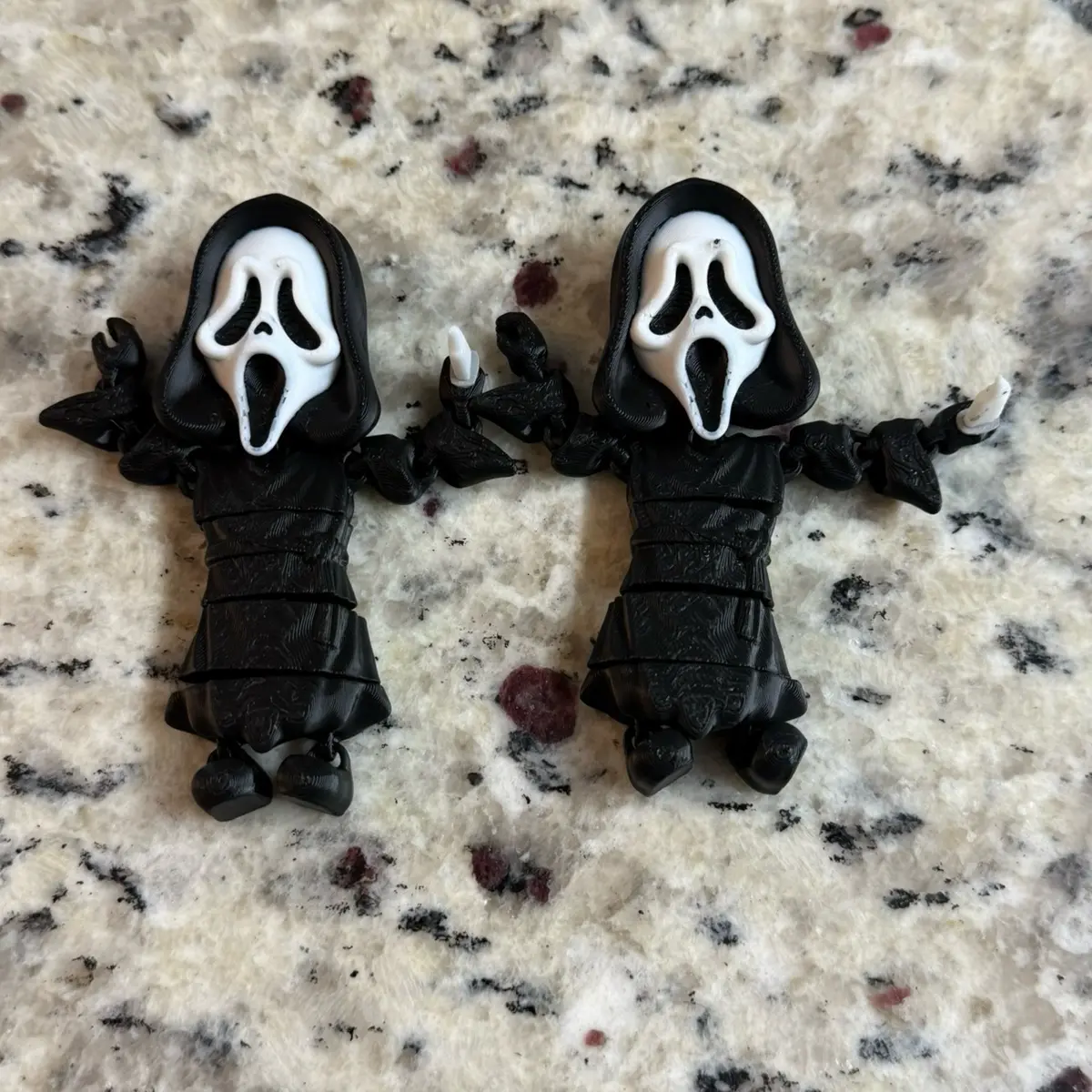 Articulated Ghostface Action Figure - Classic & Novelty Toy