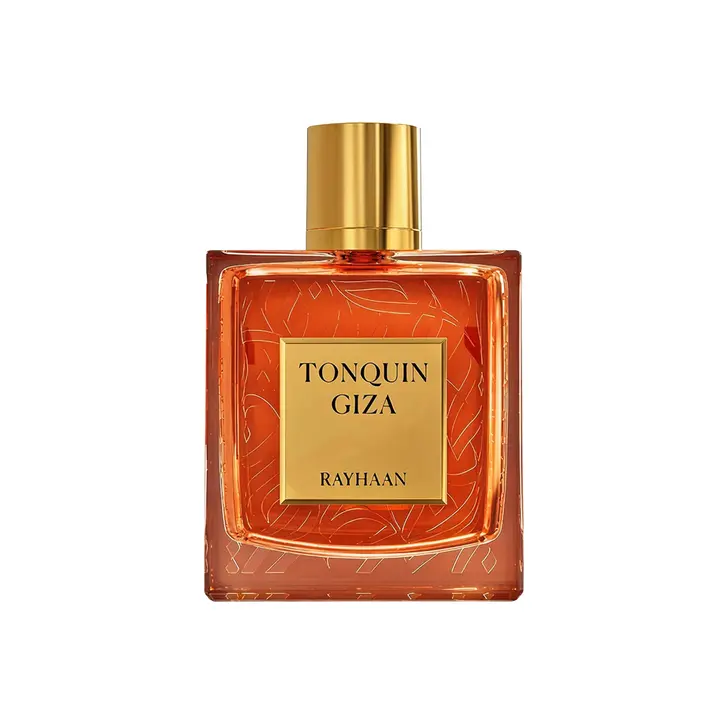 RAYHAAN Tonquin Giza Eau De Parfum - 100ml Unisex Fragrance for Youth, Long-Lasting Vanilla Scents with Cacao & Tonka, Almond & Amber Notes, Single Item Unisex Wear, 100 Ml Perfume, Cocoa & Tonka, 3 To 3.9 Fl Oz, Liquid, Creamy And Elegant Heart, Signatur
