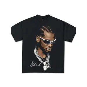 Pop Culture Vintage Graphic T-Shirt Collection Rap Basketball Streetwear Hip-Hop Y2K Premium Quality Shirt