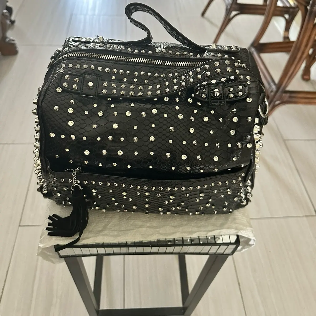 studded handbag - TikTok Shop