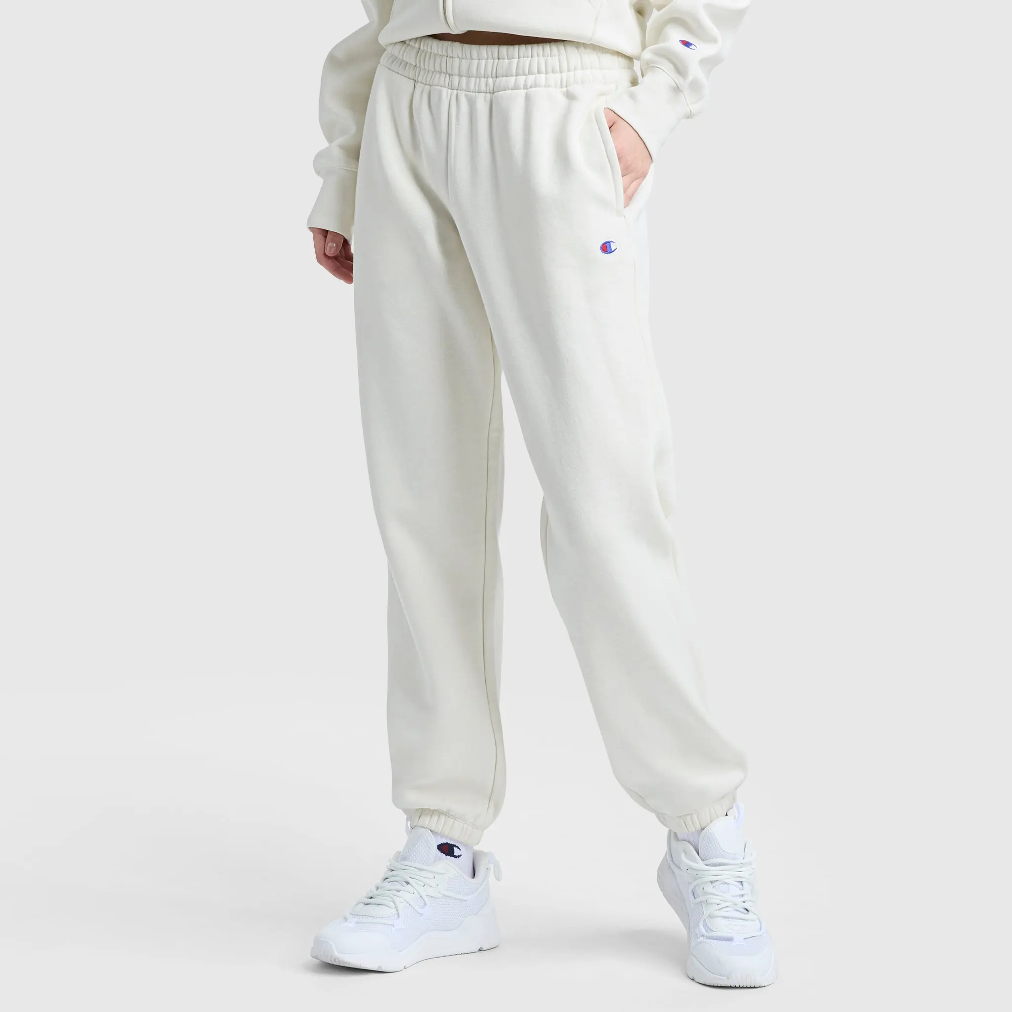 Champion Powerblend Oversized Sweatpants, C Logo