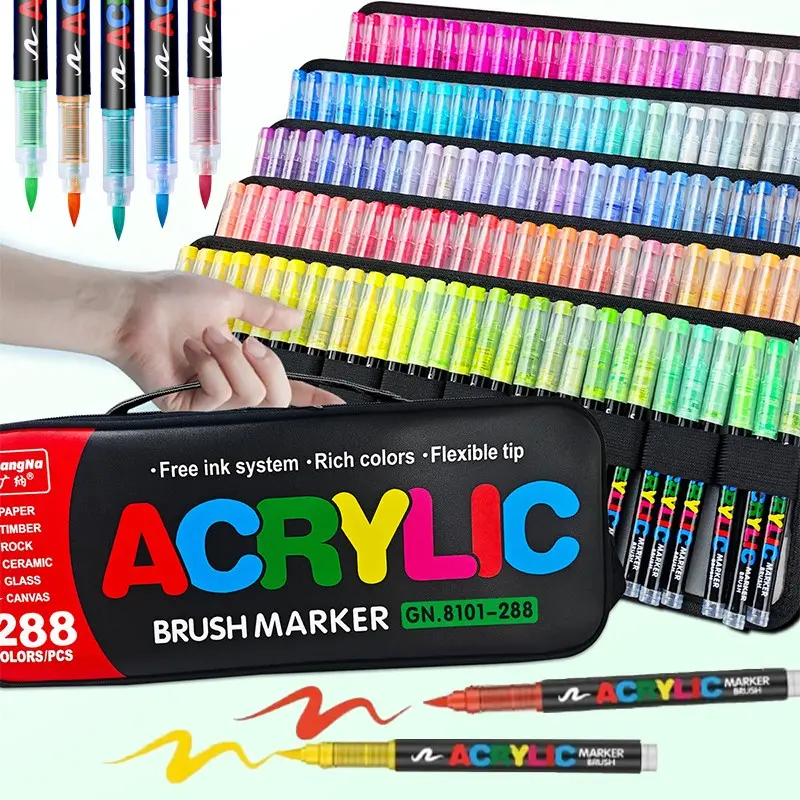 Pro Third Generation Acrylic Paint Pen, Large Capacity, No Odor, Suitable for Artists and DIY Crafts, Ideal for Creative Projects