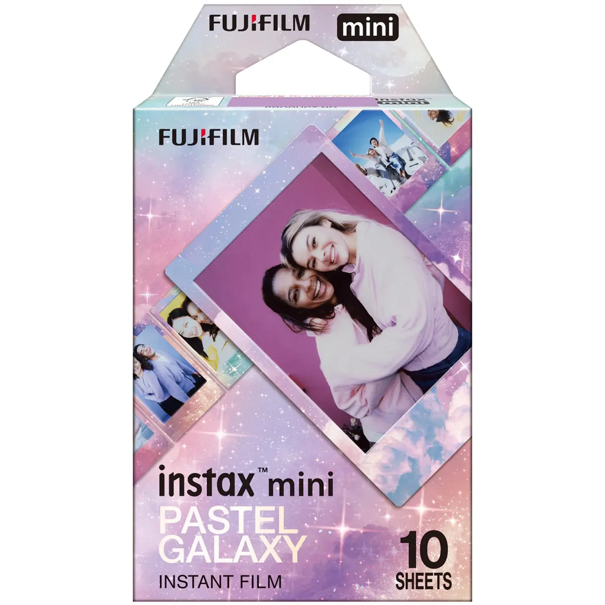Fujifilm Instax Mini Pastel Galaxy Film, 10 Exposures