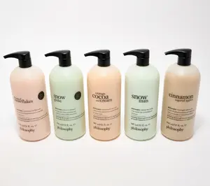 philosophy supersize bubble through the snow 5pc shower gel set