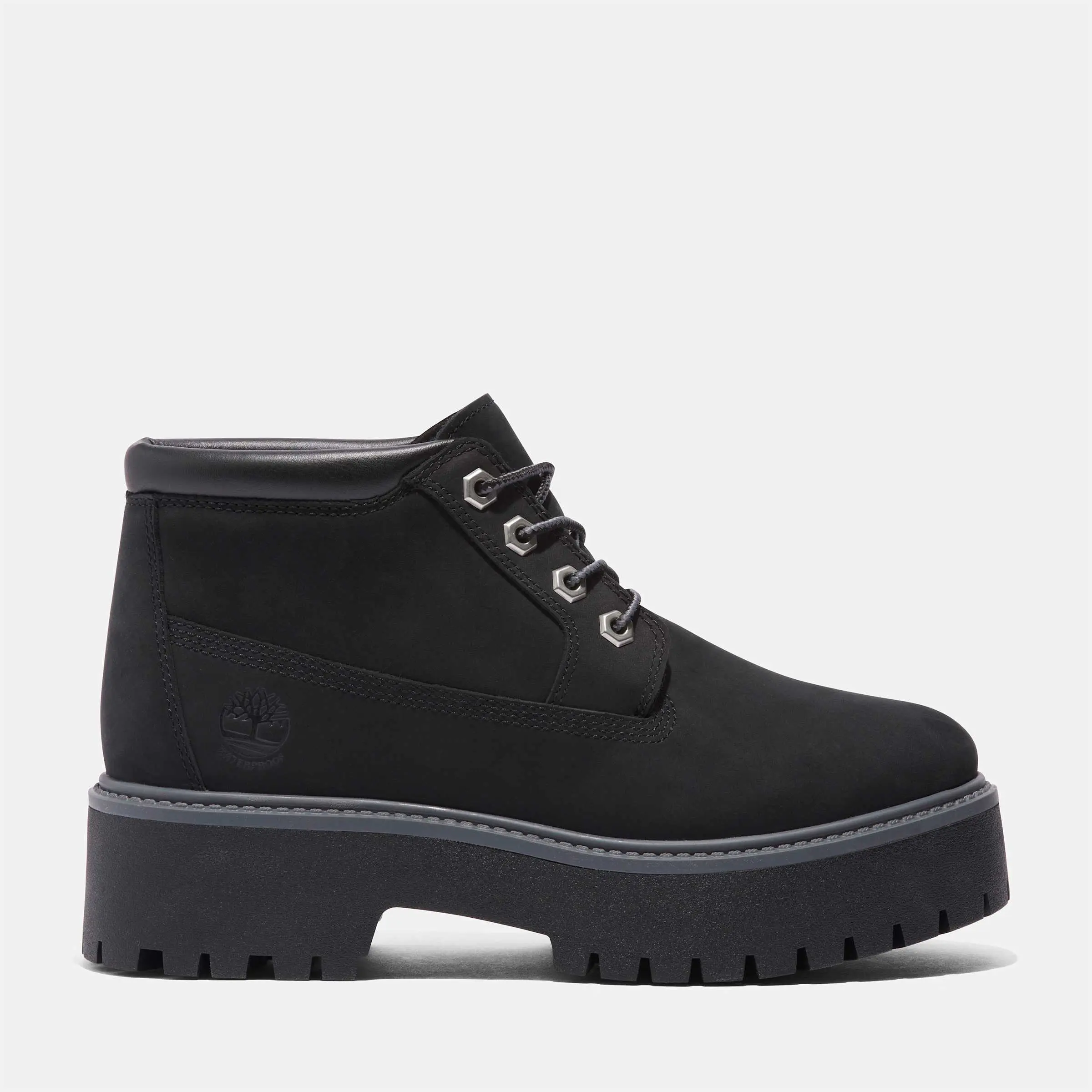 Timberland Women's Stone Street Waterproof Platform Chukka