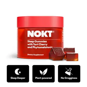 NOKT TART CHERRY SLEEP GUMMIES Phytomelatonin Supplement Dietary Vitamin