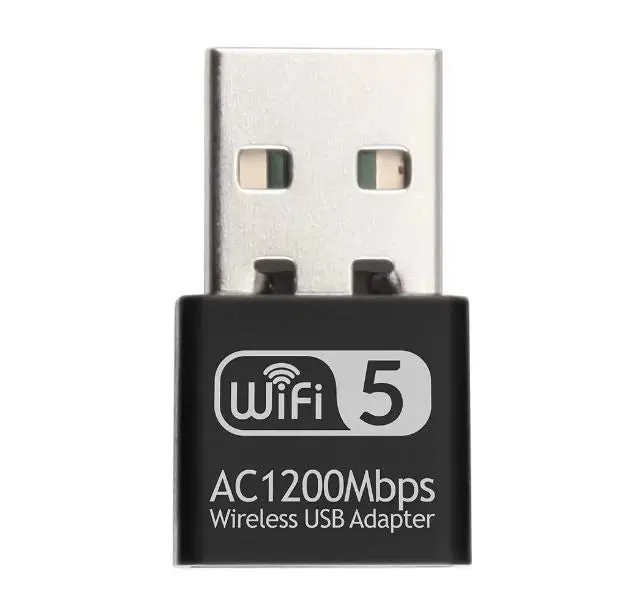 Wireless Lan USB PC Wi-Fi Adapter Network 802.11AC 1200Mbps Dual Band 2.4G / 5G