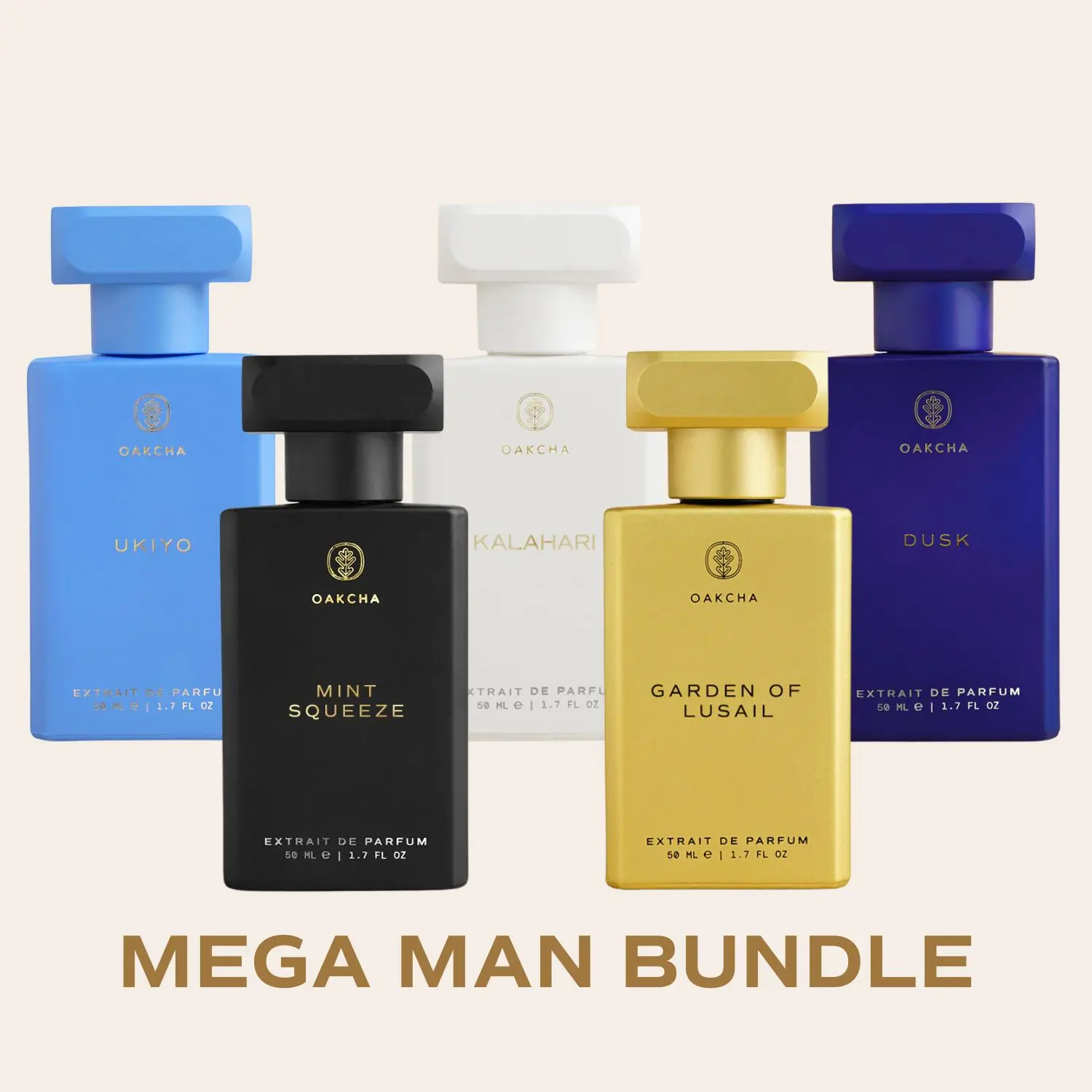 Mega Man Bundle -Ukiyo, Mint Squeeze, Dusk, Kalahari, Garden of Lusail